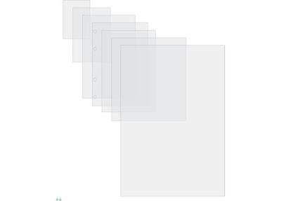 Lamineerhoes gbc bagage label 64x108mm 125micron