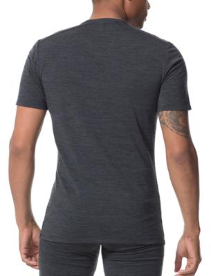 Icebreaker Merino 150 Anatomica SS Crewe Thermoshirt Heren Black XXL Icebreaker Merino 150 Anatomica SS Crewe Thermoshirt Heren Black XXL