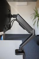 SAVIO UM-01 Bureaubeugel voor monitor 17" - 32", 2 - 9 kg, met gasveer - thumbnail
