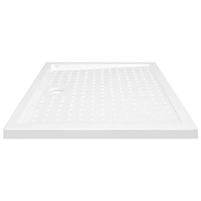 Douchebak met noppen 80x100x4 cm ABS wit