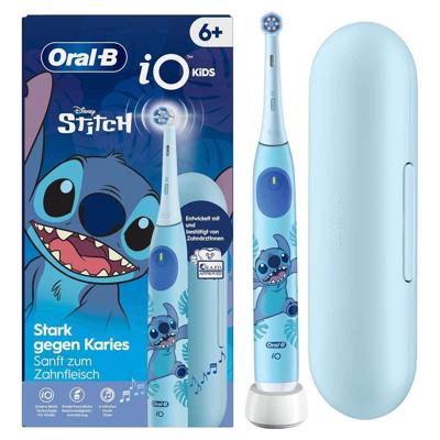 Oral-B iO Kids Stitch Kind Roterende tandenborstel Blauw