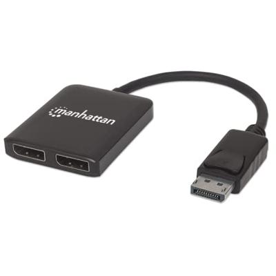 Manhattan 207768 DisplayPort-splitter 2 poorten 3810 x 2160 Pixel