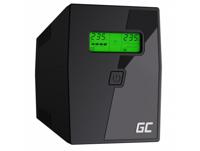 Green Cell UPS02 UPS Line-interactive 800 VA 480 W 2 AC-uitgang(en) - thumbnail