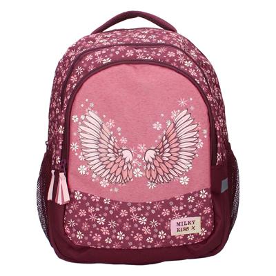 Milky Kiss rugzak wild bliss bloemen, 3-vaks