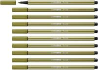 Viltstift stabilo pen 68/37 m moddergroen | 10 stuks - thumbnail