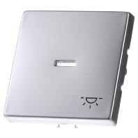 Busch-Jaeger 2CKA001751A2958 Wipschakelaar licht Afdekking Puur RVS RVS 1 stuk(s)