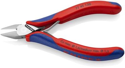 Knipex Zijsnijtang spitse kop z. facet 130 mm - 7742130 - thumbnail