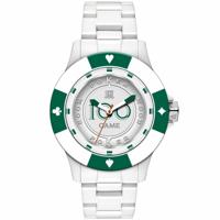 Horloge Uniseks Light Time POKER (Ø 41 mm) - thumbnail