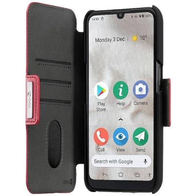 doro Wallet Case Case Doro 8100 Rood