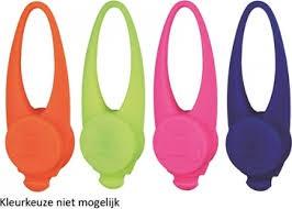 TRIXIE FLASHER SILICONEN ASSORTI 3,5X3,5X11 CM 4 ST