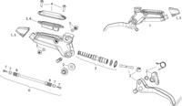 Sram remset motive bronze voor 950mm incl klem excl. rotor/bracket zwart - thumbnail