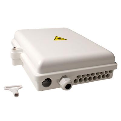 ACT FA2034 Fiber Mounting Box Unloaded | 16 poorts | Wit
