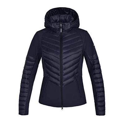 Kingsland Classic jas gewatteerd dames blauw maat:xs