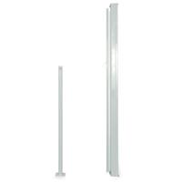 Tuinscherm uittrekbaar 160x300 cm crmekleurig - thumbnail