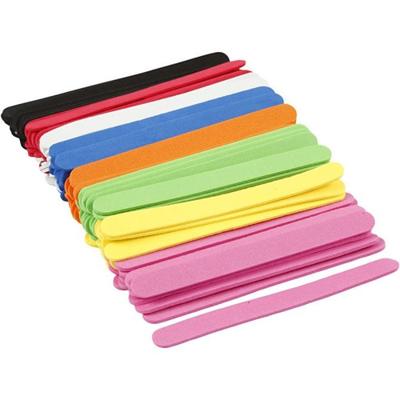 EVA foam ijsstokjes kleur, 120st. EVA foam ijsstokjes kleur, 120st.