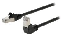 Valueline VLCP85125B50 Cat5e Sf/utp Netwerkkabel Rj45 (8/8) Male - Rj45 (8/8) Male 5.00 M Zwart - thumbnail