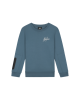 Malelions winter sweater jongens - teal blauw - Sport Counter - thumbnail