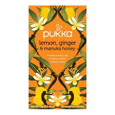 Pukka Org. Teas Lemon Ginger Manuka Honey Bio (20st)