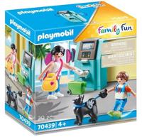 Playmobil® Family Fun 70439 vakantiegangers met geldautomaat - thumbnail