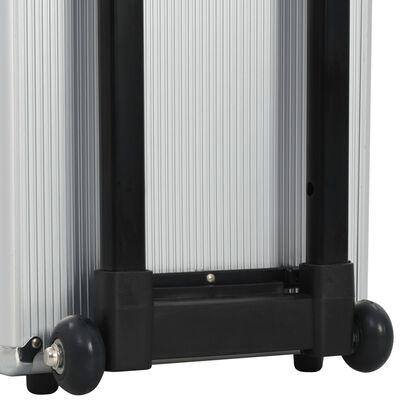 Pilotentrolley 47x39x27 cm aluminium zilverkleurig Pilotentrolley 47x39x27 cm aluminium zilverkleurig