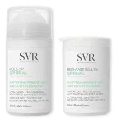 SVR Spirial Duo Anti-Transpirant 48H Deodorant 100ml