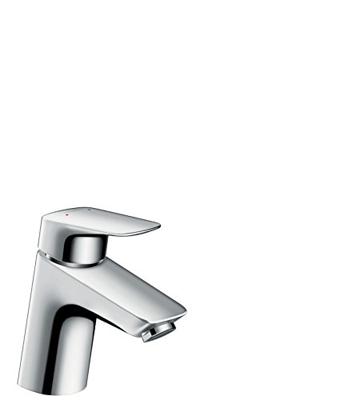 Hansgrohe Logis ééngreeps wastafelmengkraan 70 met Push-Open afvoer, chroom