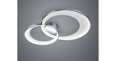 Trio Design plafondlampGranada 36watt grijs - 673890206