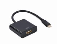 Gembird A-CM-HDMIF-03 USB grafische adapter 3840 x 2160 Pixels Zwart - thumbnail
