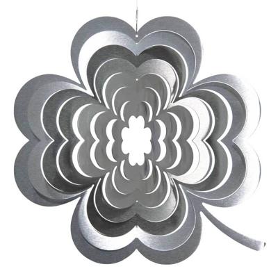 Wind spinner Klavertje Vier rvs Wind spinner Klavertje Vier rvs