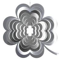 Wind spinner Klavertje Vier rvs - thumbnail