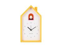 Karlsson Alarm Klok Modern Cuckoo Bright Geel - thumbnail