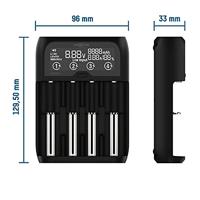 Ansmann Lithium 4 Batterijlader LiFePO, Li-ion, NiCd, NiMH 10340, 10350, 10440, 10500, 10350, 10440, 10500, 12500, 12650, 13500, 13650, 14500, 14650, 16340, - thumbnail