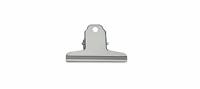MAUL papierklem bulldogclip 75mm ds 10 verchroomd - thumbnail