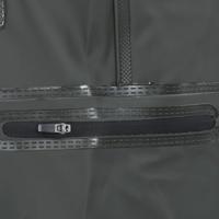 Waadpak met laarzen en riem maat 42 donkergroen - thumbnail