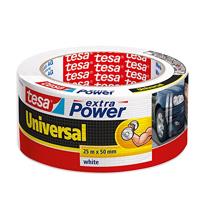 tesa UNIVERSAL 56388-00002-05 Textieltape tesa extra Power Wit (l x b) 25 m x 50 mm 1 stuk(s) - thumbnail