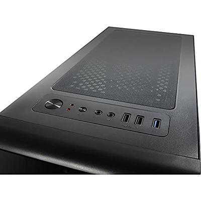 Inter-Tech cxc2 midi tower behuizing (zwart | 3x usb-a | window)
