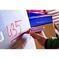 Permanente markeerstift Edding 800 Zwart (5 Stuks) - thumbnail