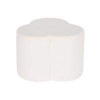 Voetensteun DKD Home Decor Wit 53 x 53 x 40 cm - thumbnail