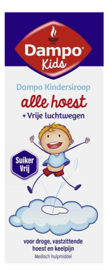 Dampo Kindersiroop alle hoest suikervrij 120 Milliliter