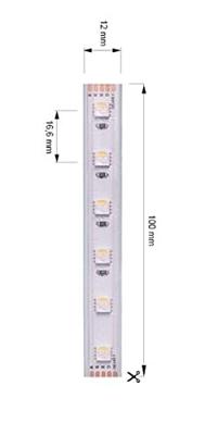 Deko Light 840239 LED-strip Energielabel: G (A - G) Met open kabeleinde 24 V/DC 5000 mm RGB, Warmwit 5 m