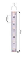 Deko Light 840239 LED-strip Energielabel: G (A - G) Met open kabeleinde 24 V/DC 5000 mm RGB, Warmwit 5 m - thumbnail