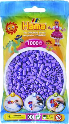 Hama strijkkralen 1000 stuks paars pastel Hama strijkkralen 1000 stuks paars pastel