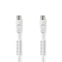 Coaxkabel 100 dB | IEC (Coax) Male - IEC (Coax) Female | 2,0 m | Wit - thumbnail