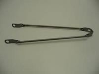 Hulzebos Cycle Parts B.V. Spatbordstang 26sp grijs zilver - thumbnail