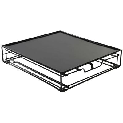 Koffiecapsule organizer DKD Home Decor 28,7 x 32 x 7 cm Zwart Metaal