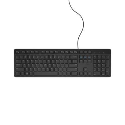 DELL KB216 toetsenbord USB QWERTY US International Zwart - thumbnail