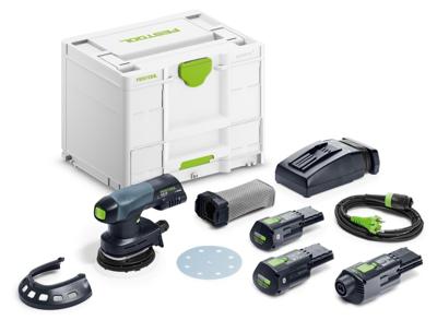Festool ETSC 125 3,0 I-Set 578142 Excentrische accuschuurmachine 18 V Ø 125 mm