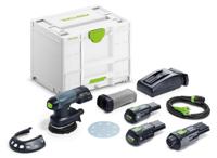 Festool ETSC 125 3,0 I-Set 578142 Excentrische accuschuurmachine 18 V Ø 125 mm - thumbnail