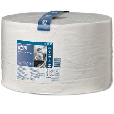 Poetspapier Tork W1 Plus Premium 2-laags 1500 vel wit 130045