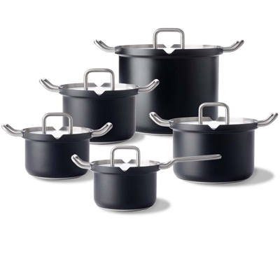 Q-linair Master Black (RVS) 5-delig